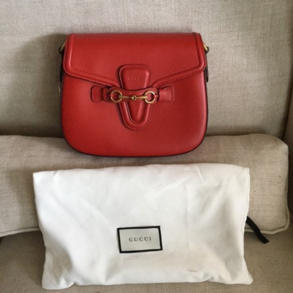 Gucci Lady Web Red Bag - Picture 3 of 8